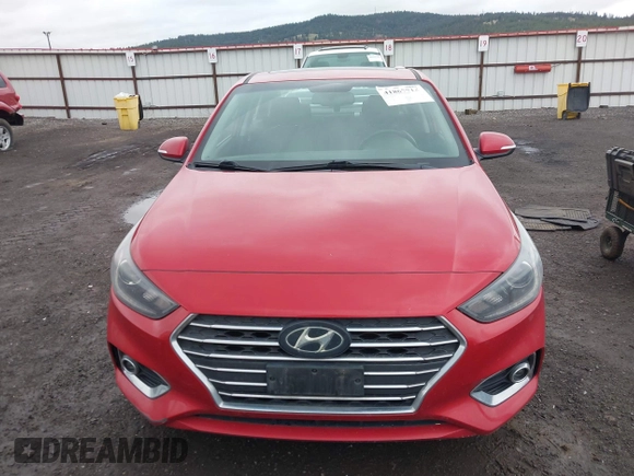 2018 Hyundai Accent Limited with VIN 3KPC34A39JE029719, listed as a IAAI auction lot 41867714 with 89,442 mi miles. Bid and sale history available at carsss.com. Image 12.