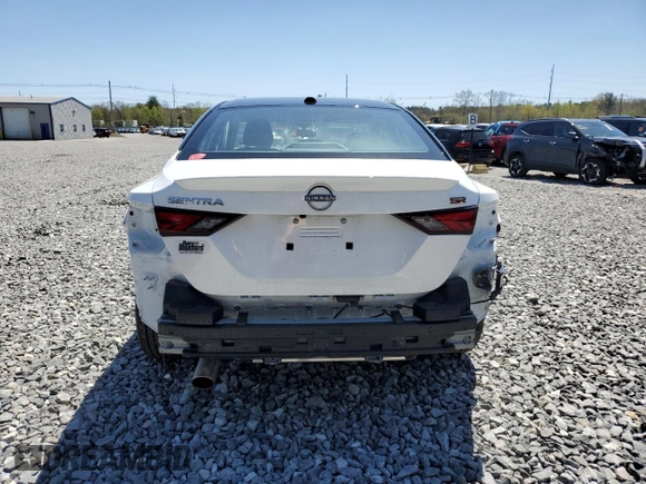 2024 Nissan Sentra SR with VIN 3N1AB8DV2RY362145, listed as a Copart auction lot 54301025 with 8,749 mi miles and Salvage title. Bid and sale history available at DreamBid. Image 6.