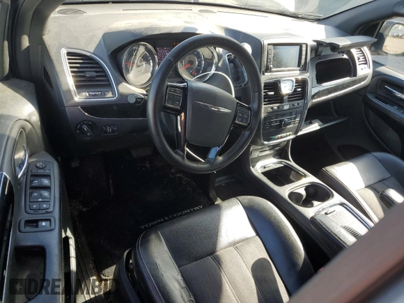 2014 Chrysler Town & Country S with VIN 2C4RC1HG6ER109095, listed as a Copart auction lot 51100365 with 123,641 mi miles and Salvage Title. Bid and sale history available at carsss.com. Image 8.
