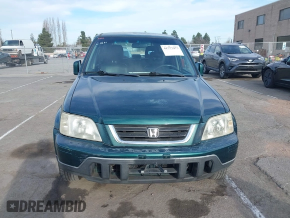 2000 Honda CR-V SE with VIN JHLRD1878YS017229, listed as a IAAI auction lot 41573475 with 195,739 mi miles. Bid and sale history available at carsss.com. Image 6.