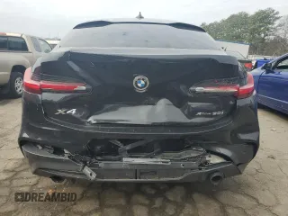 2019 BMW X4 xDrive30i with VIN 5UXUJ3C58KLA58545, listed as a Copart auction lot 44368065 with 0 mi miles and Non Repairable. Bid and sale history available at carsss.com. Image 6.