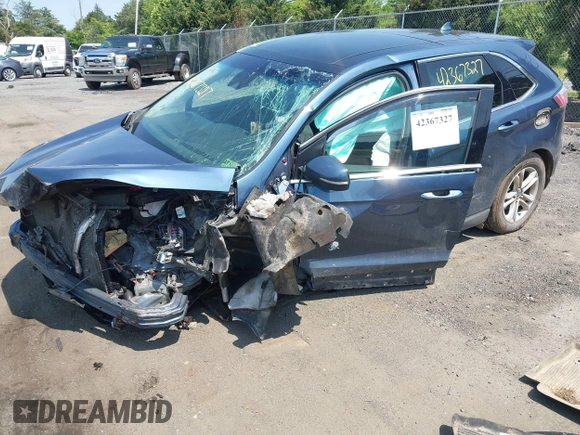 2019 Ford Edge SEL with VIN 2FMPK4J93KBB45236, listed as a IAAI auction lot 42367327 with Not provided miles and . Bid and sale history available at DreamBid. Image 17.