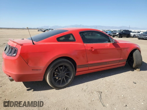 2013 Ford Mustang V6 with VIN 1ZVBP8AM5D5227503, listed as a Copart auction lot 61601645 with 155,178 mi miles and Salvage title. Bid and sale history available at DreamBid. Image 3.
