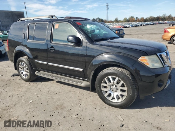 2010 Nissan Pathfinder LE with VIN 5N1AR1NB9AC619704, listed as a Copart auction lot 78833414 with 132,664 mi miles and Salvage title. Bid and sale history available at DreamBid. Image 4.