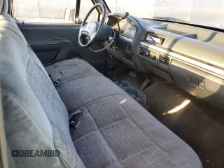 1992 Ford F-150 with VIN 1FTDF15Y9NLA29099, listed as a Copart auction lot 76238474 with 235,130 mi miles and Salvage Title. Bid and sale history available at carsss.com. Image 10.
