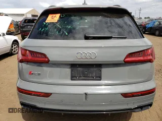 2020 Audi SQ5 Premium Plus with VIN WA1B4AFY7L2015730, listed as a Copart auction lot 60477453 with 36,680 mi miles and . Bid and sale history available at DreamBid. Image 6.