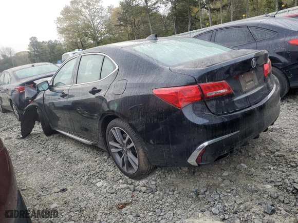 2019 Acura TLX w/Technology Pkg with VIN 19UUB2F41KA008088, listed as a Copart auction lot 50842625 with 54,983 mi miles and Salvage Title. Bid and sale history available at carsss.com. Image 2.