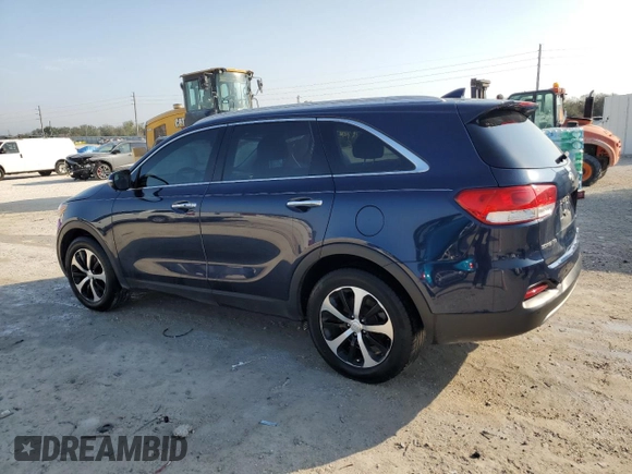 2018 Kia Sorento EX with VIN 5XYPH4A15JG360947, listed as a Copart auction lot 43356255 with 95,442 mi miles and Salvage title. Bid and sale history available at DreamBid. Image 2.