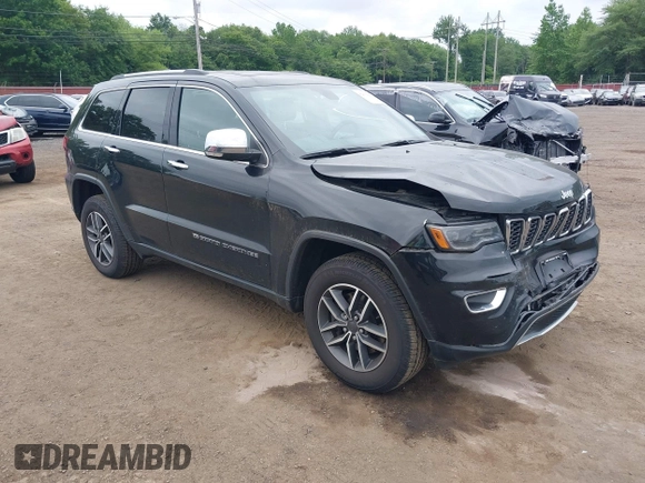 2022 Jeep Grand Cherokee Limited with VIN 1C4RJFBG2NC140638, listed as a IAAI auction lot 42601869 with 43,868 mi miles and . Bid and sale history available at DreamBid. Image 1.