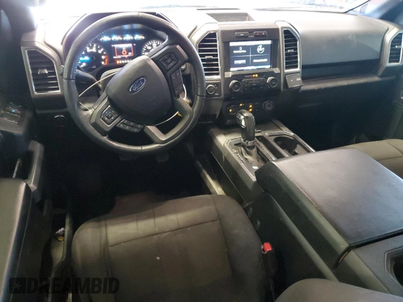 2015 Ford F-150 XL with VIN 1FTEW1CP0FFB78810, listed as a Copart auction lot 45676015 with 150,017 mi miles and Salvage Title. Bid and sale history available at carsss.com. Image 8.