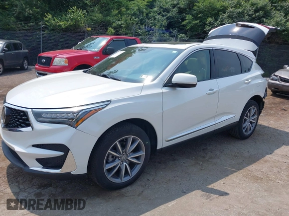 2021 Acura RDX Technology with VIN 5J8TC2H52ML041378, listed as a IAAI auction lot 42439784 with 31,975 mi miles and . Bid and sale history available at DreamBid. Image 2.
