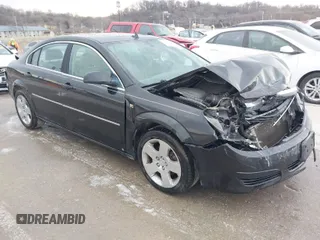 2008 Saturn Aura XE with VIN 1G8ZS57B08F219887, listed as a IAAI auction lot 41691661 with 253,251 mi miles. Bid and sale history available at carsss.com. Image 1.