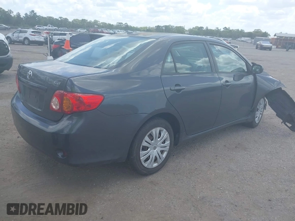 2009 Toyota Corolla with VIN 1NXBU40E39Z067256, listed as a IAAI auction lot 41943961 with 144,659 mi miles. Bid and sale history available at carsss.com. Image 4.