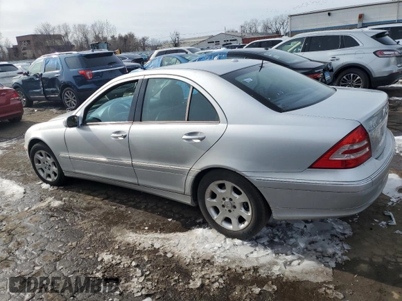 2006 Mercedes-Benz C 280 Luxury with VIN WDBRF92H06F784360, listed as a Copart auction lot 44264555 with Not Provided miles and Salvage Title. Bid and sale history available at DreamBid. Image 2.