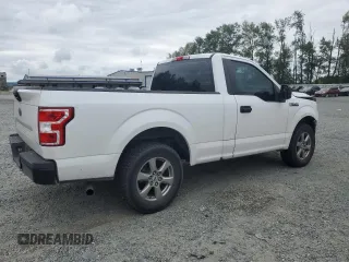 2018 Ford F-150 XL with VIN 1FTMF1CB5JKE71859, listed as a Copart auction lot 59614905 with 112,757 mi miles and Salvage title. Bid and sale history available at DreamBid. Image 3.