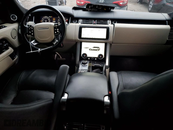 2019 Land Rover Range Rover z VIN SALGS2RE8KA521945, wystawiony jako Copart lot #83373764 z przebiegiem 80 330 mil mil oraz Szkoda całkowita • Salvage title. Historia ofert i sprzedaży dostępna na DreamBid. Obrazek 8.