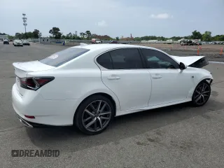 2017 Lexus GS with VIN JTHBZ1BL8HA011361, listed as a Copart auction lot 65006424 with 72,185 mi miles and Salvage Title. Bid and sale history available at carsss.com. Image 3.