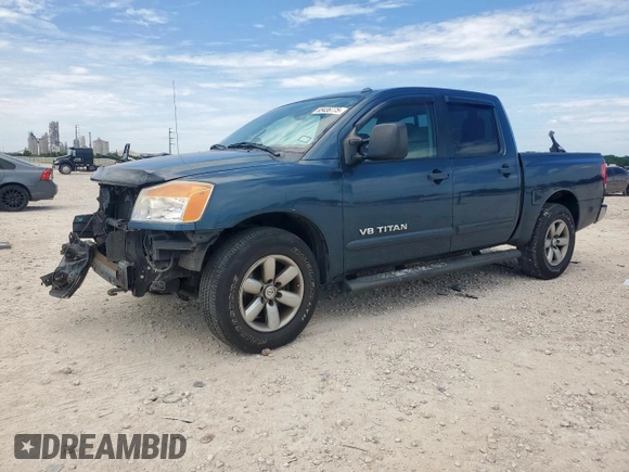 2014 Nissan Titan SV с VIN 1N6BA0ED1EN505733, выставлен на аукционе Copart как лот 65436775 с пробегом 109 512 миль миль и Списание • Salvage title. История ставок и продаж доступна на DreamBid. Изображение 1.
