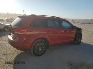 2019 Dodge Journey SE with VIN 3C4PDCBG8KT750637, listed as a Copart auction lot 46603645 with 92,274 mi miles and Salvage Title. Bid and sale history available at DreamBid. Image 3.