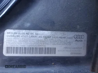 2010 Audi A4 Premium Plus с VIN WAUEFAFL8AN067491, выставлен на аукционе Copart как лот 55845595 с пробегом 146 000 миль миль и Чистый • Clean title. История ставок и продаж доступна на DreamBid. Изображение 12.