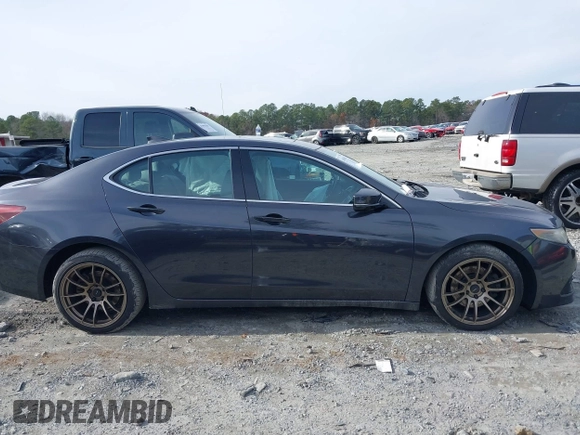 2015 Acura TLX V6 Advance with VIN 19UUB2F77FA020150, listed as a IAAI auction lot 41096144 with 127,414 mi miles. Bid and sale history available at carsss.com. Image 13.