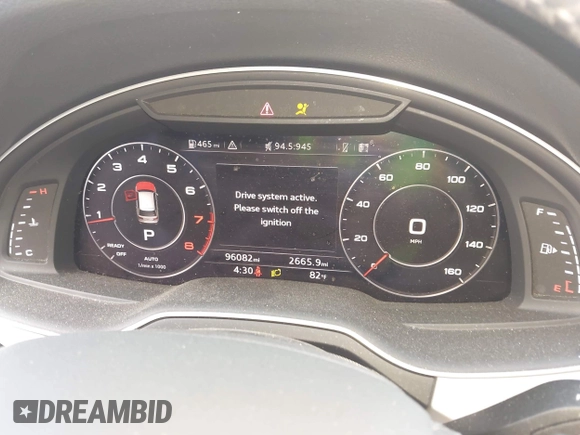 2018 Audi Q7 Premium Plus z VIN WA1LHAF73JD033319, wystawiony jako IAAI lot #42491771 z przebiegiem 96 082 mil mil oraz . Historia ofert i sprzedaży dostępna na DreamBid. Obrazek 7.