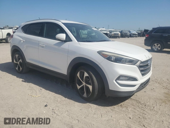 2016 Hyundai Tucson Limited z VIN KM8J33A28GU065481, wystawiony jako Copart lot #52792755 z przebiegiem 148 500 mil mil oraz Czysty tytuł • Clean title. Historia ofert i sprzedaży dostępna na DreamBid. Obrazek 4.