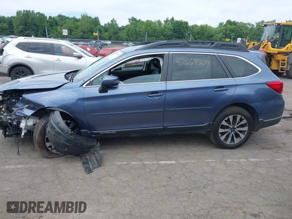 2017 Subaru Outback Limited with VIN 4S4BSANC5H3212023, listed as a IAAI auction lot 42654309 with 94,112 mi miles and . Bid and sale history available at DreamBid. Image 15.