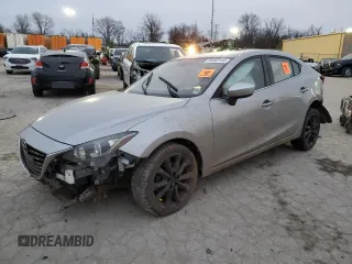 2015 Mazda 3 S Touring with VIN JM1BM1V35F1230058, listed as a Copart auction lot 85982144 with Not Provided miles and Salvage Title. Bid and sale history available at DreamBid. Image 1.