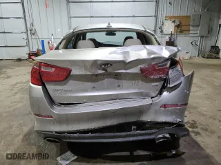2014 Kia Optima LX with VIN KNAGM4A74E5452322, listed as a Copart auction lot 46054655 with 141,738 mi miles and Salvage Title. Bid and sale history available at carsss.com. Image 6.