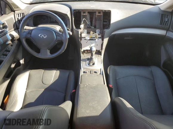2015 Infiniti Q40 with VIN JN1CV6AR8FM520143, listed as a Copart auction lot 46702005 with 0 mi miles and Salvage Title. Bid and sale history available at carsss.com. Image 8.