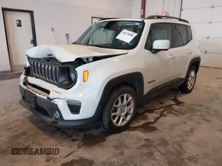 2019 Jeep Renegade Latitude with VIN ZACNJABB6KPK21894, listed as a IAAI auction lot 42079988 with 103,394 mi miles and . Bid and sale history available at DreamBid. Image 17.