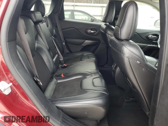 2020 Jeep Cherokee Latitude Plus with VIN 1C4PJLLB6LD586095, listed as a Copart auction lot 43996165 with 106,381 mi miles and Salvage Title. Bid and sale history available at carsss.com. Image 11.