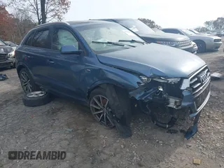 2018 Audi Q3 Premium with VIN WA1BCCFS9JR025349, listed as a IAAI auction lot 41015479 with 236,841 mi miles. Bid and sale history available at carsss.com. Image 1.