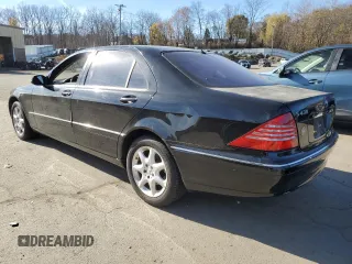 2005 Mercedes-Benz S-Class 4.3L with VIN WDBNG83J85A442285, listed as a Copart auction lot 80582794 with 189,762 mi miles and Clean Title. Bid and sale history available at carsss.com. Image 2.