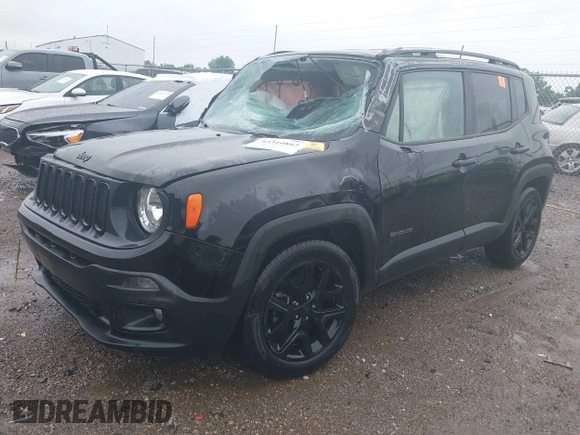 2018 Jeep Renegade Latitude with VIN ZACCJABB7JPH23418, listed as a IAAI auction lot 42310865 with 70,000 mi miles and . Bid and sale history available at DreamBid. Image 2.