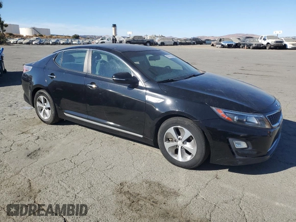 2014 Kia Optima Hybrid LX with VIN KNAGM4AD7E5070419, listed as a Copart auction lot 78315134 with 203,143 mi miles and Clean Title. Bid and sale history available at carsss.com. Image 4.