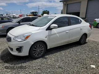 2017 Mitsubishi Mirage SE z VIN ML32F4FJ4HHF19912, wystawiony jako Copart lot #59637405 z przebiegiem 122 051 mil mil oraz Czysty tytuł • Clean title. Historia ofert i sprzedaży dostępna na DreamBid. Obrazek 1.