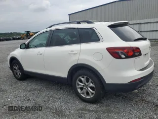 2014 Mazda CX-9 Touring with VIN JM3TB3CVXE0443089, listed as a Copart auction lot 64545195 with 121,229 mi miles and Clean title. Bid and sale history available at DreamBid. Image 2.