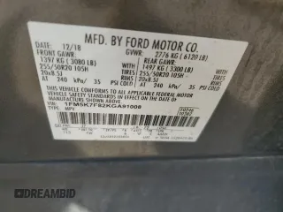 2019 Ford Explorer Limited z VIN 1FM5K7F82KGA91008, wystawiony jako Copart lot #53059355 z przebiegiem 109 903 mil mil oraz Szkoda całkowita • Salvage title. Historia ofert i sprzedaży dostępna na DreamBid. Obrazek 13.