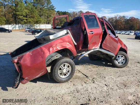 2011 Chevrolet Colorado LT w/1LT with VIN 1GCHTCFEXB8114459, listed as a Copart auction lot 81476634 with 136,002 mi miles and Salvage Title. Bid and sale history available at carsss.com. Image 3.