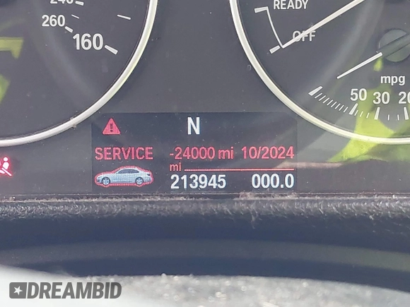 2015 BMW 3 Series 328i with VIN WBA3A5C50FF608327, listed as a IAAI auction lot 42136156 with 213,945 mi miles. Bid and sale history available at carsss.com. Image 15.