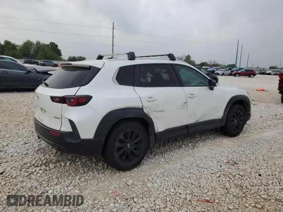 2023 Mazda CX-50 S Preferred Plus with VIN 7MMVABCM1PN105009, listed as a Copart auction lot 51235605 with 57,615 mi miles and Salvage Title. Bid and sale history available at DreamBid. Image 3.