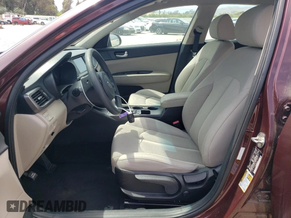2018 Kia Optima LX with VIN 5XXGT4L31JG229497, listed as a Copart auction lot 57469045 with 119,629 mi miles and Salvage title. Bid and sale history available at DreamBid. Image 7.