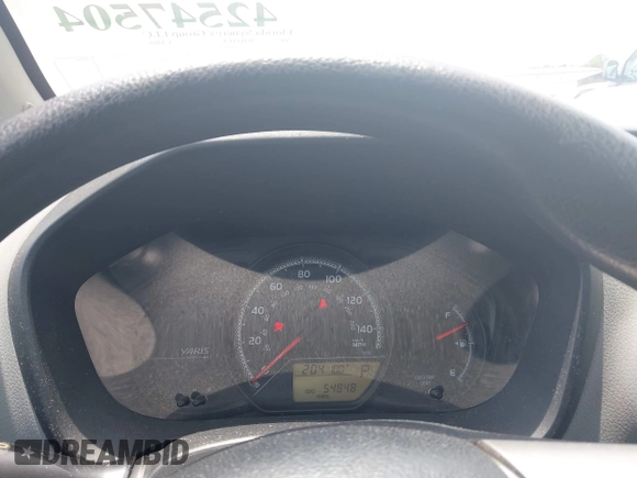 2015 Toyota Yaris L z VIN VNKKTUD30FA019329, wystawiony jako IAAI lot #42547504 z przebiegiem 54 848 mil mil oraz . Historia ofert i sprzedaży dostępna na DreamBid. Obrazek 15.