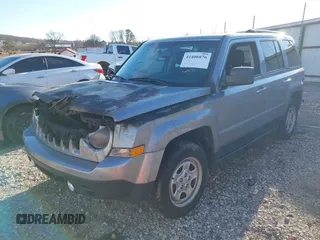 2017 Jeep Patriot Sport SE with VIN 1C4NJPBA7HD116446, listed as a IAAI auction lot 41406876 with Not provided miles and . Bid and sale history available at DreamBid. Image 2.