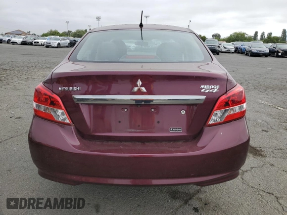 2019 Mitsubishi Mirage ES z VIN ML32F3FJ3KHF12533, wystawiony jako Copart lot #55393975 z przebiegiem 97 957 mil mil oraz Szkody całkowita. Historia ofert i sprzedaży dostępna na DreamBid. Obrazek 6.