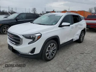 2020 GMC Terrain SLT z VIN 3GKALPEX6LL313107, wystawiony jako Copart lot #86117714 z przebiegiem 88 577 mil mil oraz Szkoda całkowita • Salvage title. Historia ofert i sprzedaży dostępna na DreamBid. Obrazek 1.