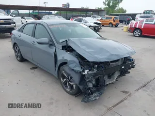 2023 Hyundai Elantra SEL with VIN KMHLS4AG6PU436750, listed as a IAAI auction lot 42285314 with 12,551 mi miles and . Bid and sale history available at DreamBid. Image 1.