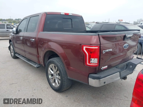 2015 Ford F-150 XL with VIN 1FTEW1CF5FKE70998, listed as a IAAI auction lot 41794930 with 189,769 mi miles and . Bid and sale history available at DreamBid. Image 3.